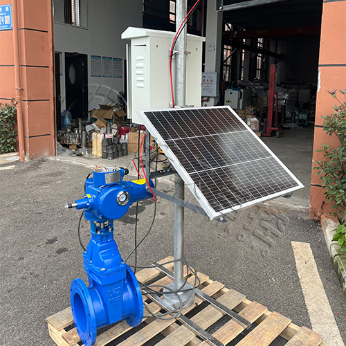 皓久 Z945X-16Q免布线太阳能电动闸阀 农业灌溉 支持远程智能控制
